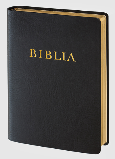 Biblia, revideált új ford. nagy családi  bőr aranymetszésű